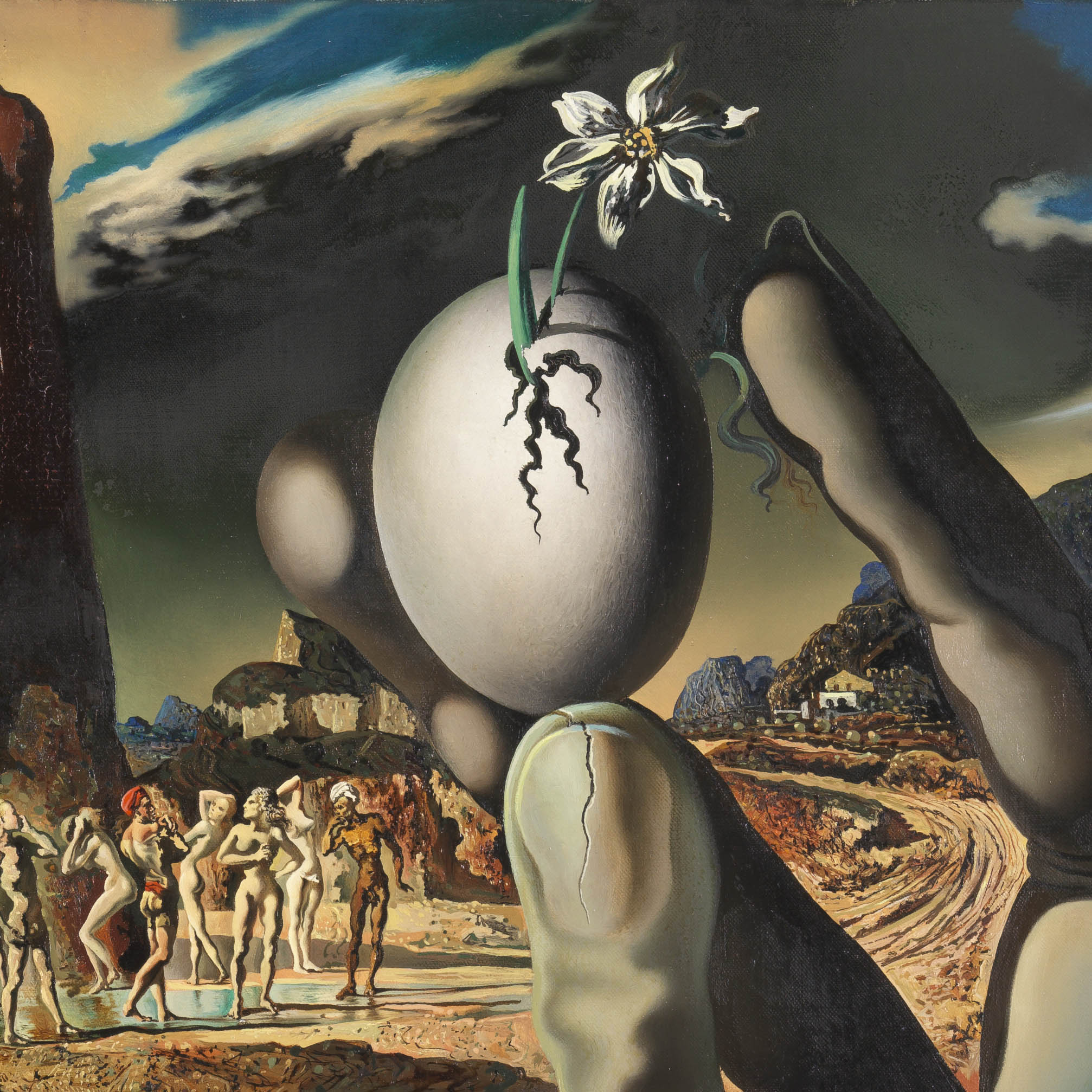 Salvador Dalí ve Sigmund Freud portresi