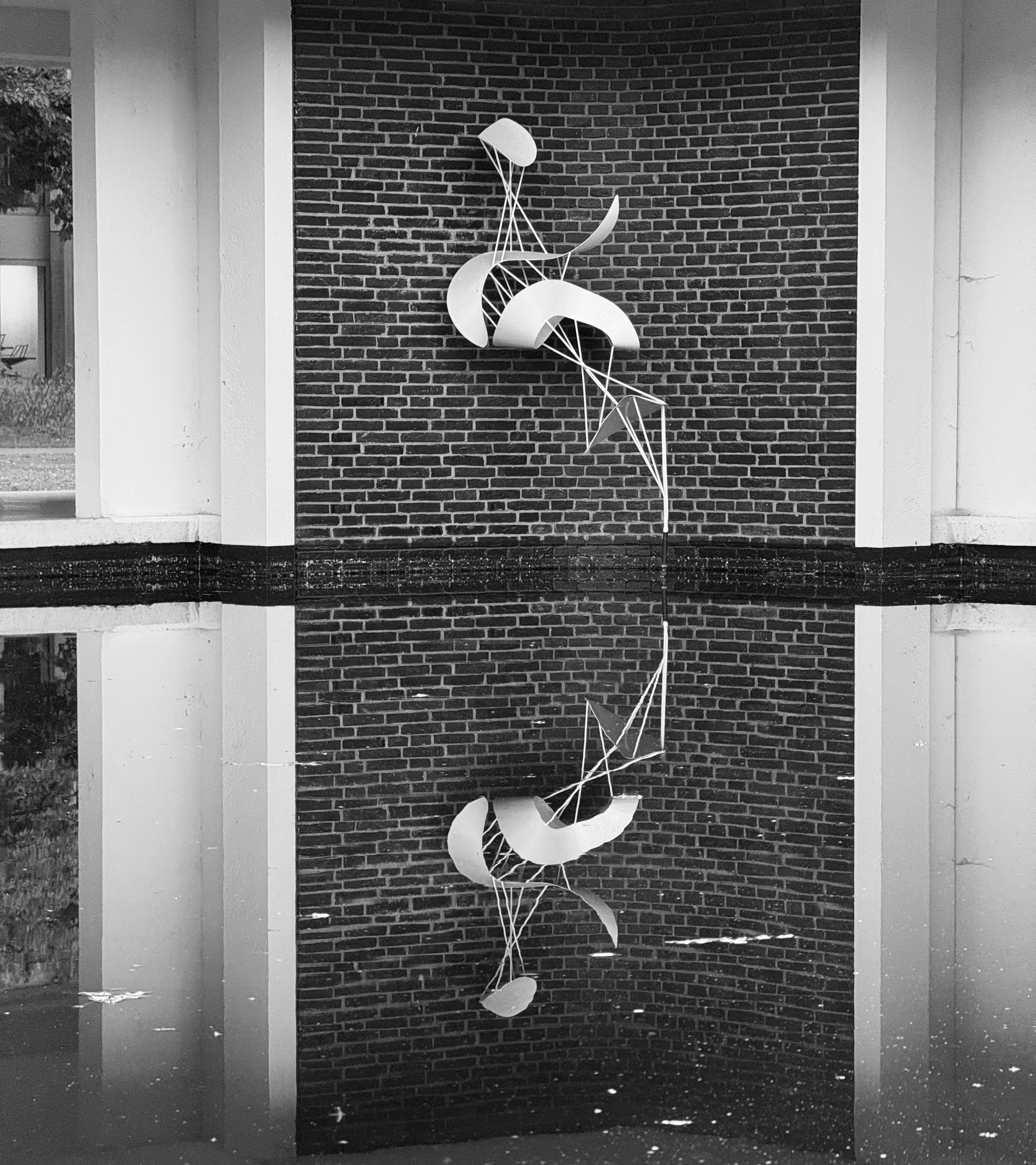 TU Eindhoven'da Hans Ittman'a ait tel heykel sanatı