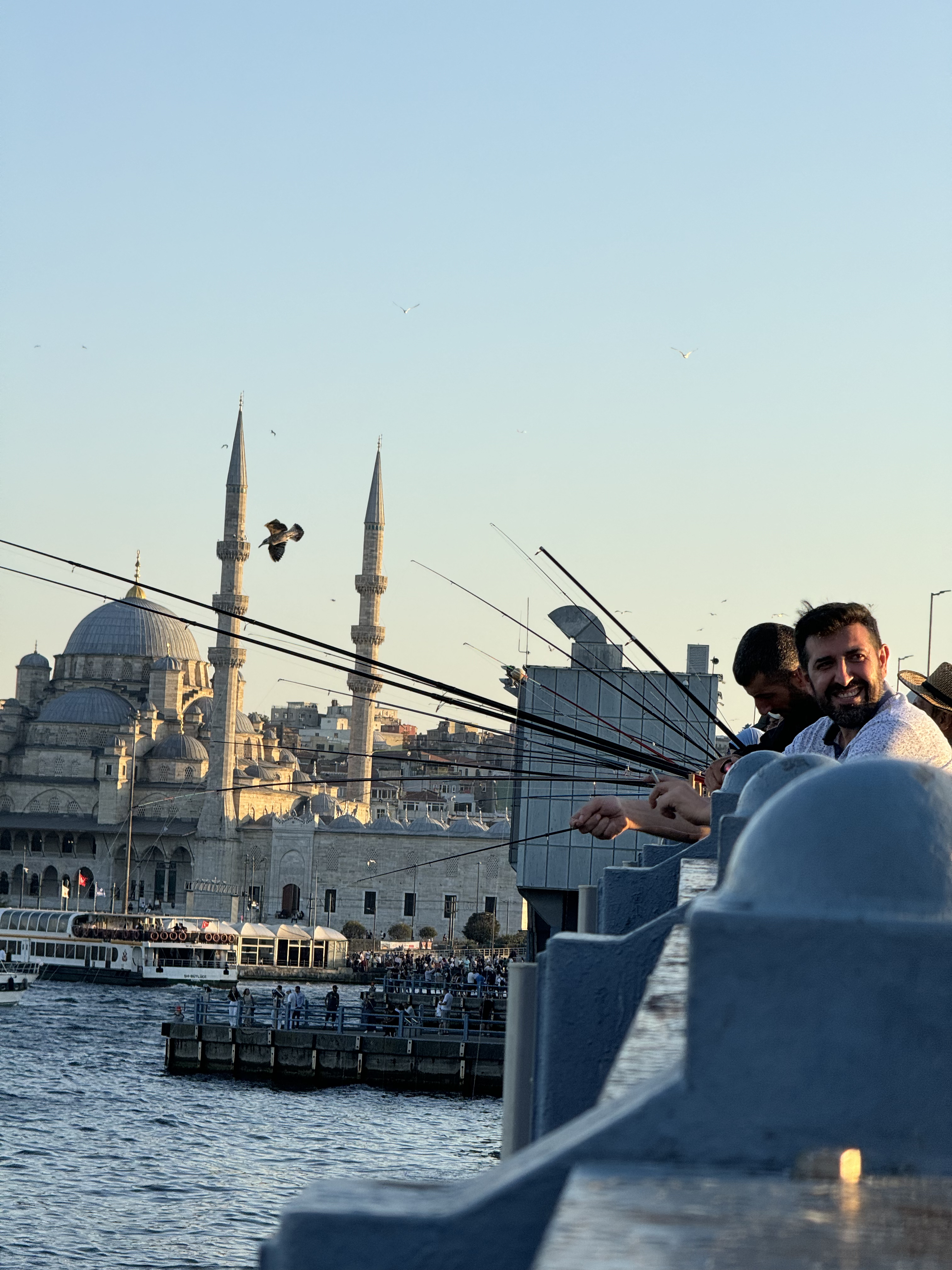 Galata Köprüsü'nden başka bir görünüm