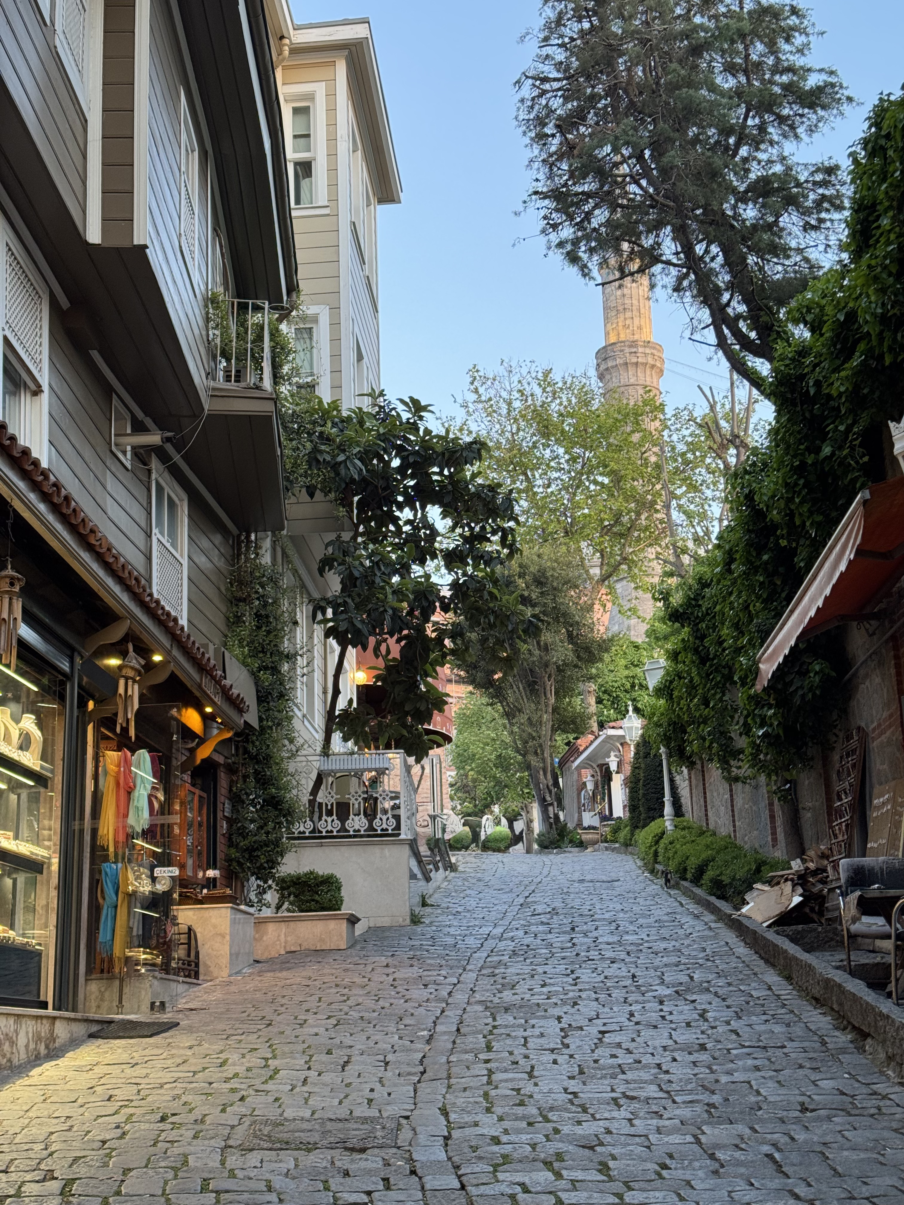 İstanbul Sultanahmet'te güzel bir sokak